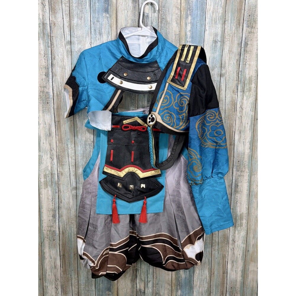 Genshin Impact Gorou Cosplay Halloween Costume Anime 2-Piece Outfit Adult XS